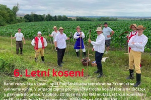 Pozvánka: Letní kosení