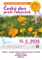Český den proti rakovině v Těšanech  u kovárny