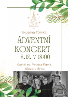 Adventní koncert -Tónika - Újezd u Brna