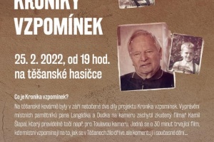 Pozvánka: Promítání knihy vzpomínek