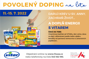Daruj krev u sv. Anny, zachraň život…