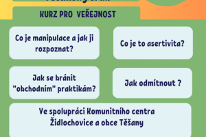 Kurz pro veřejnost - Jak říkat ne.